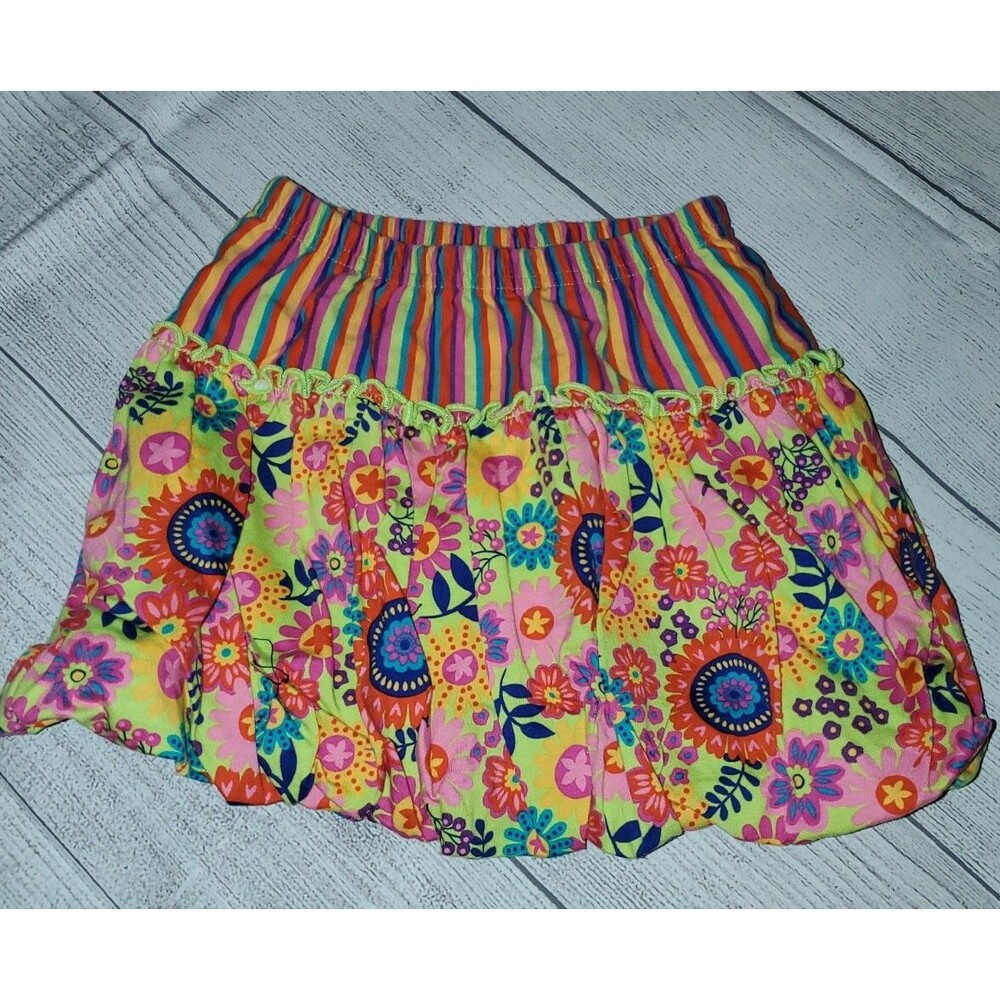 Girl's Hana Andersson 90 skirt 3t multi colored and multi patterns